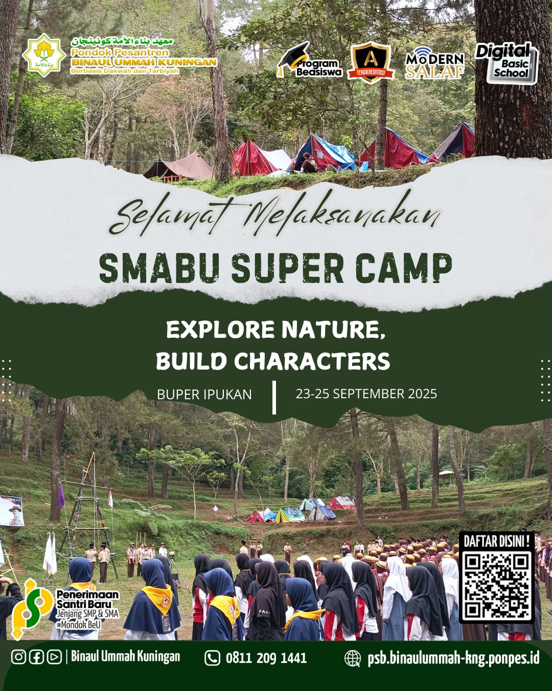 SMABU SUPER CAMP 2025 : Explore Nature, Build Characters